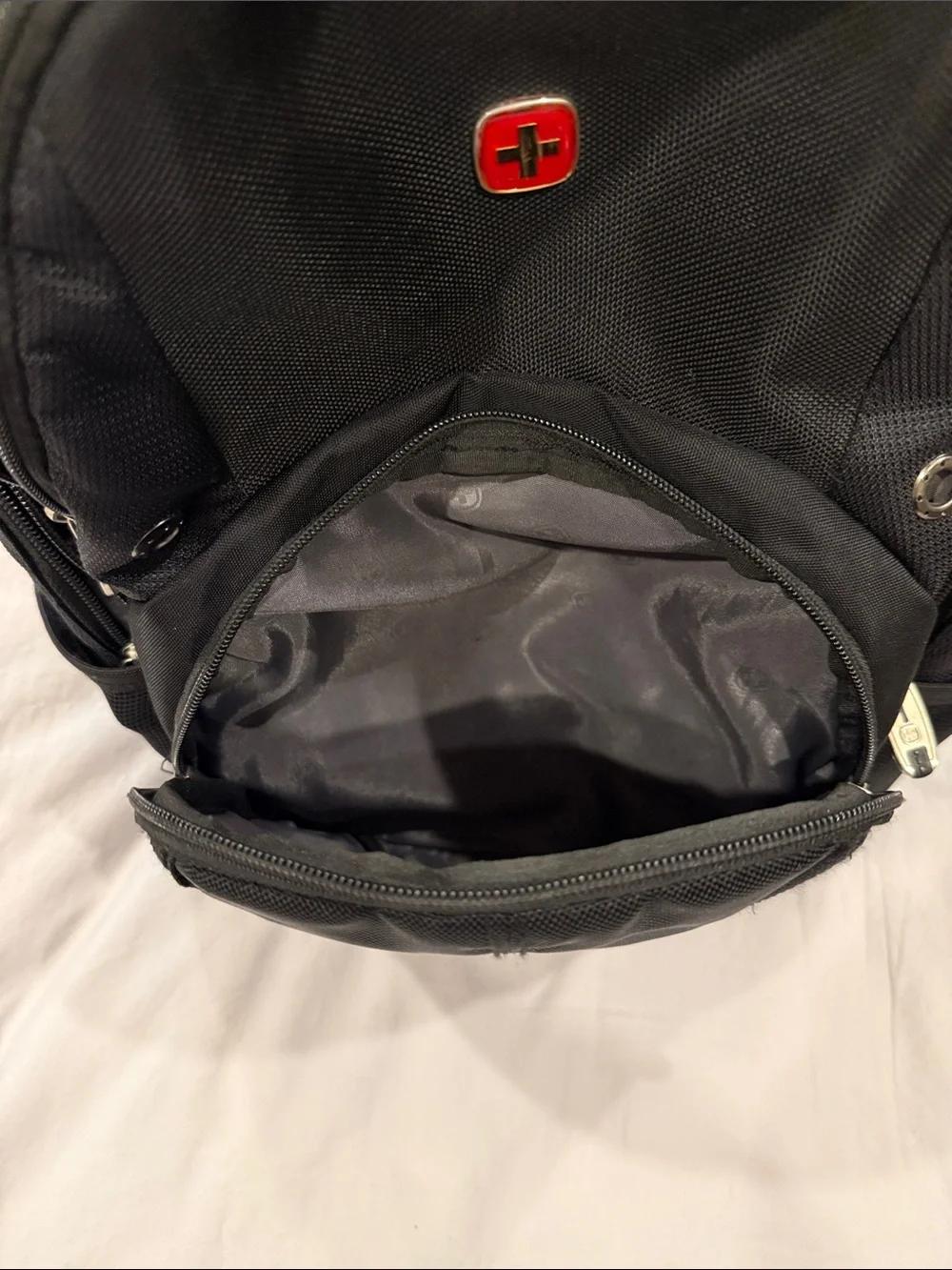 SwissGear Wenger Laptop Backpack Black ScanSmart Multi-Comp TSA